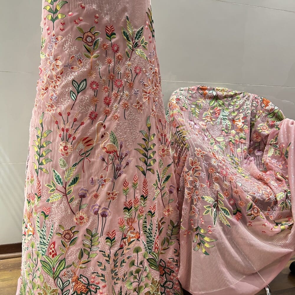Georgette Embroidery Georgette Embroidery