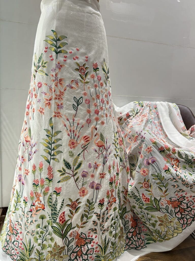 Georgette Embroidery