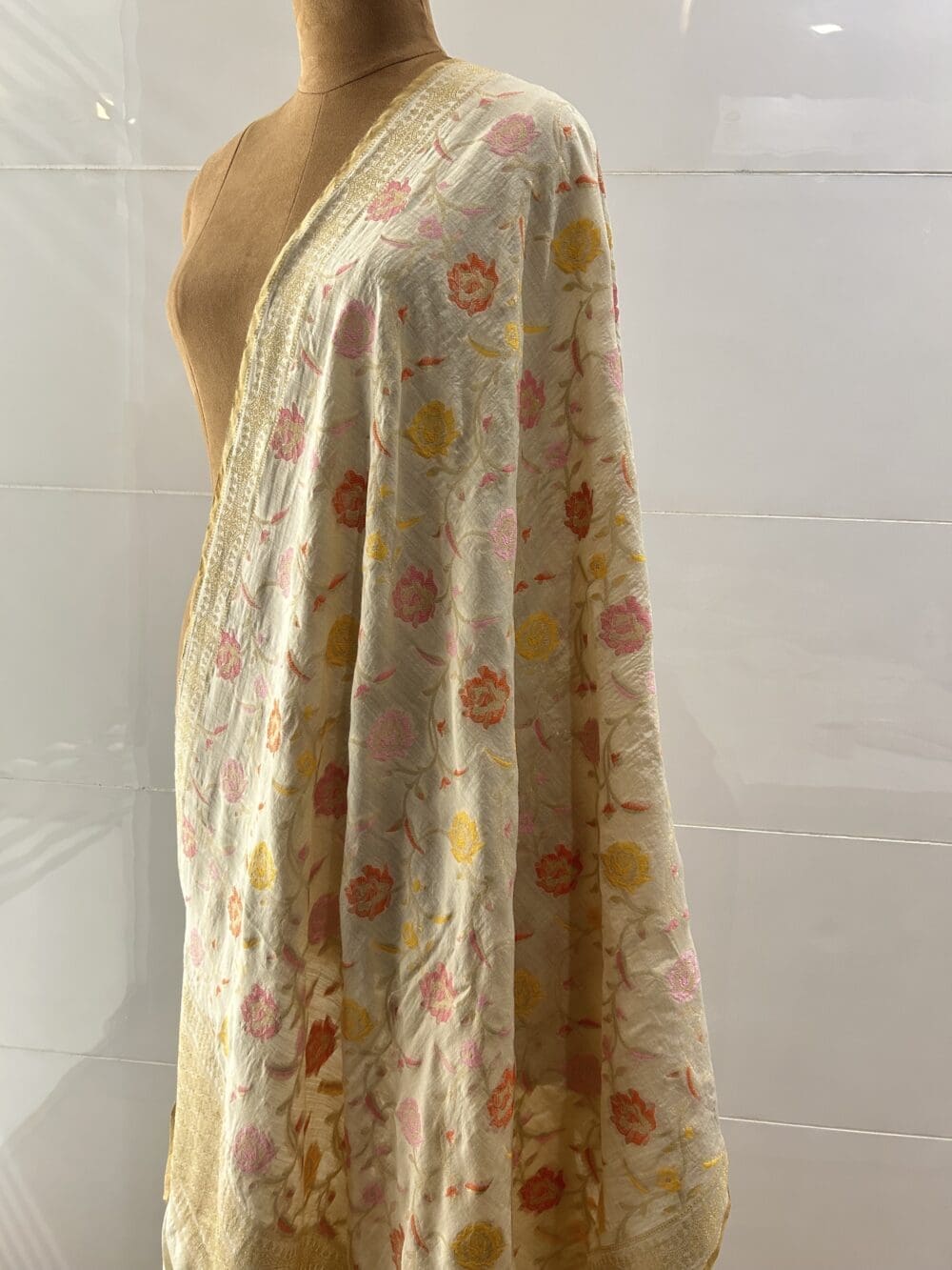 Tussar Silk Dupatta - Image 3