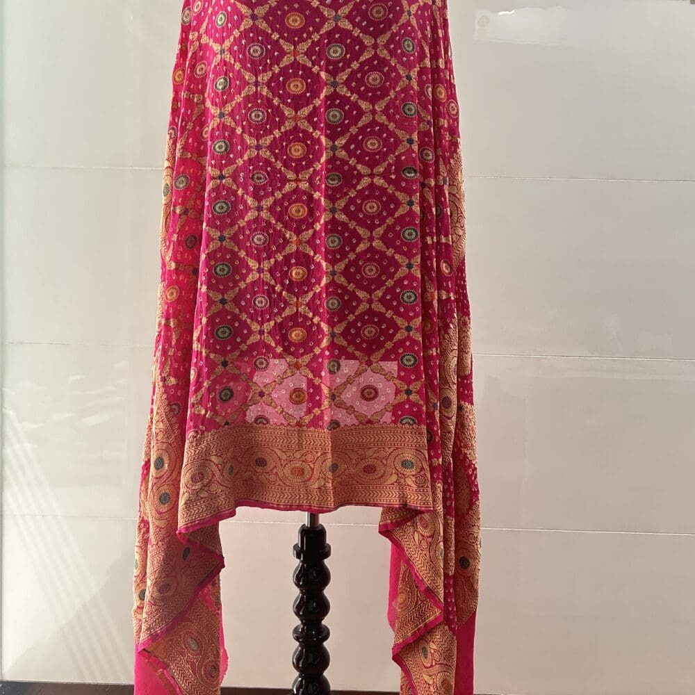IMG_2592 Silk Neemzari Meenakari Dupatta