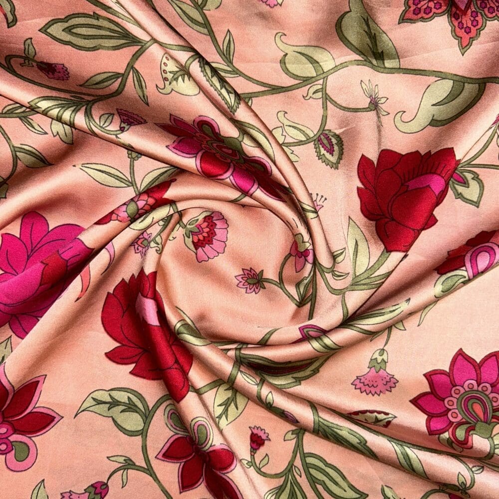 Modal Satin Print