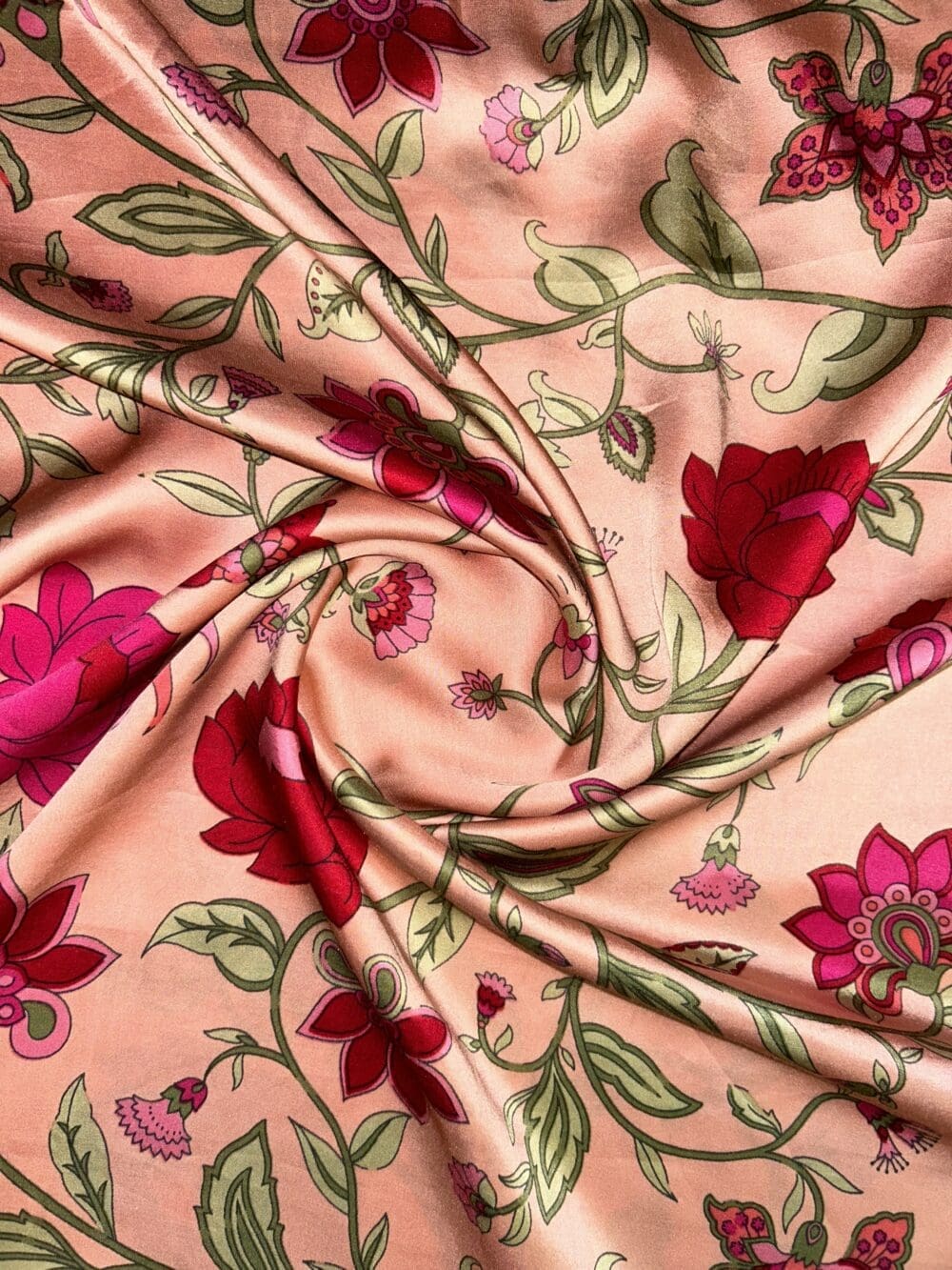 Modal Satin Print