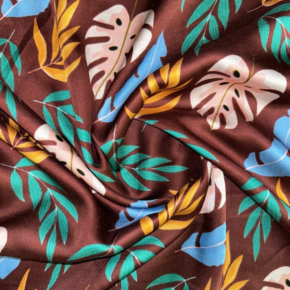 Modal Satin Print