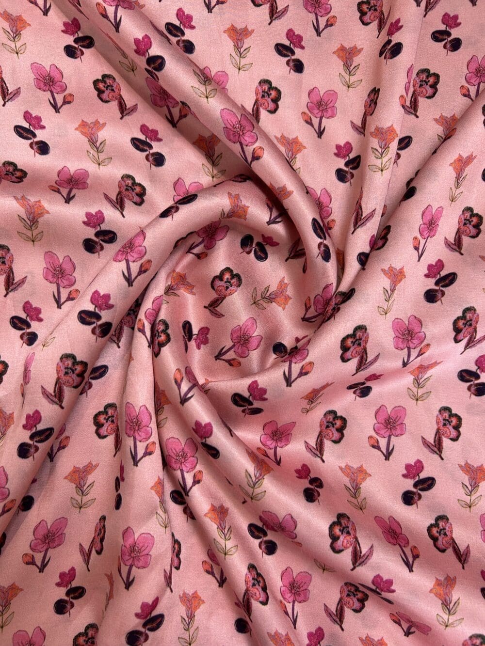 Modal Satin Print