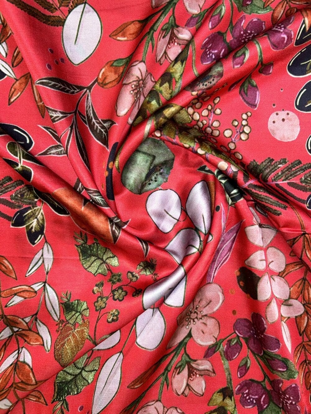 Modal Satin Print