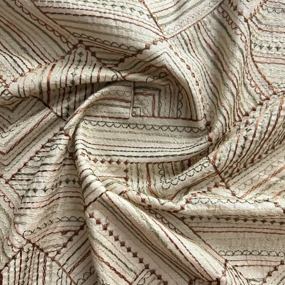 Silk Munga Embroidery