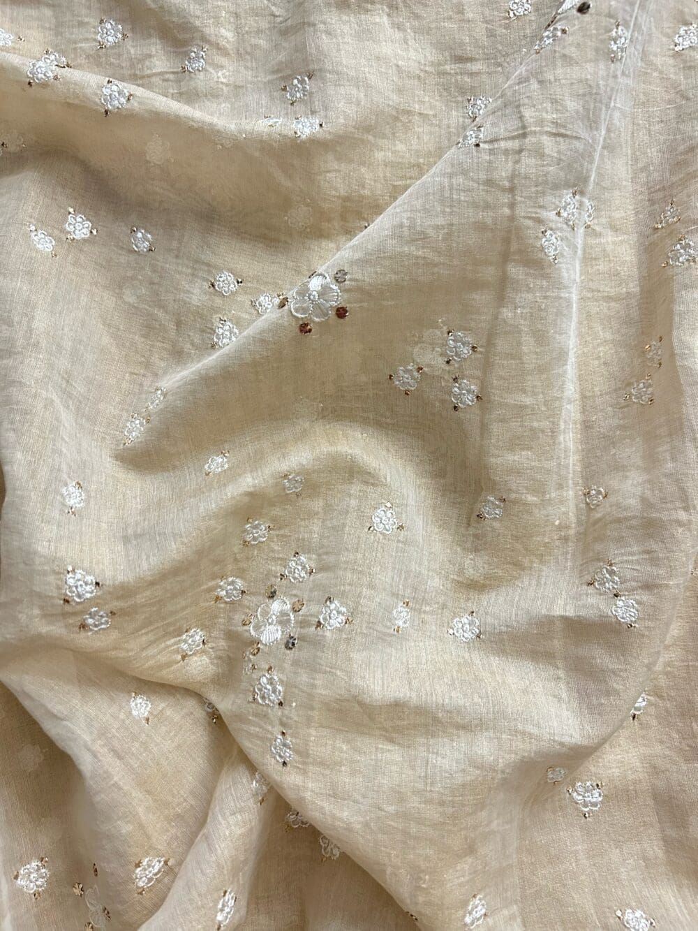 Chanderi Tissue Mukaish Embroidery - Image 2