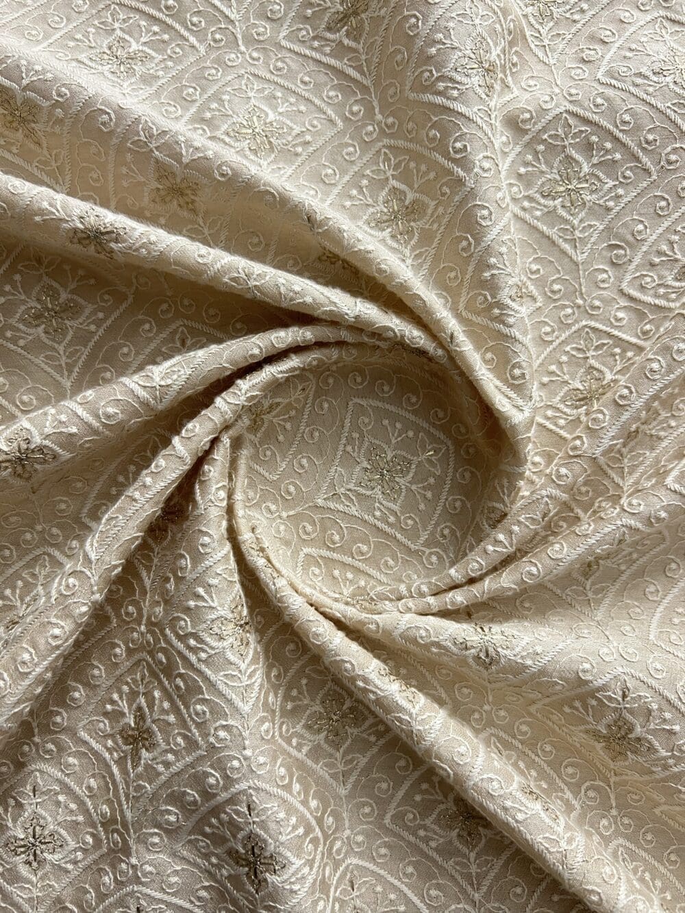 Raw Silk Embroidery