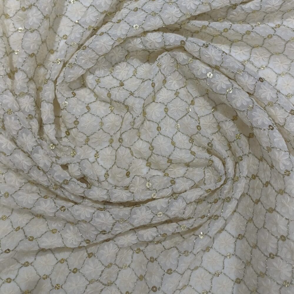 Viscose Georgette Embroidery