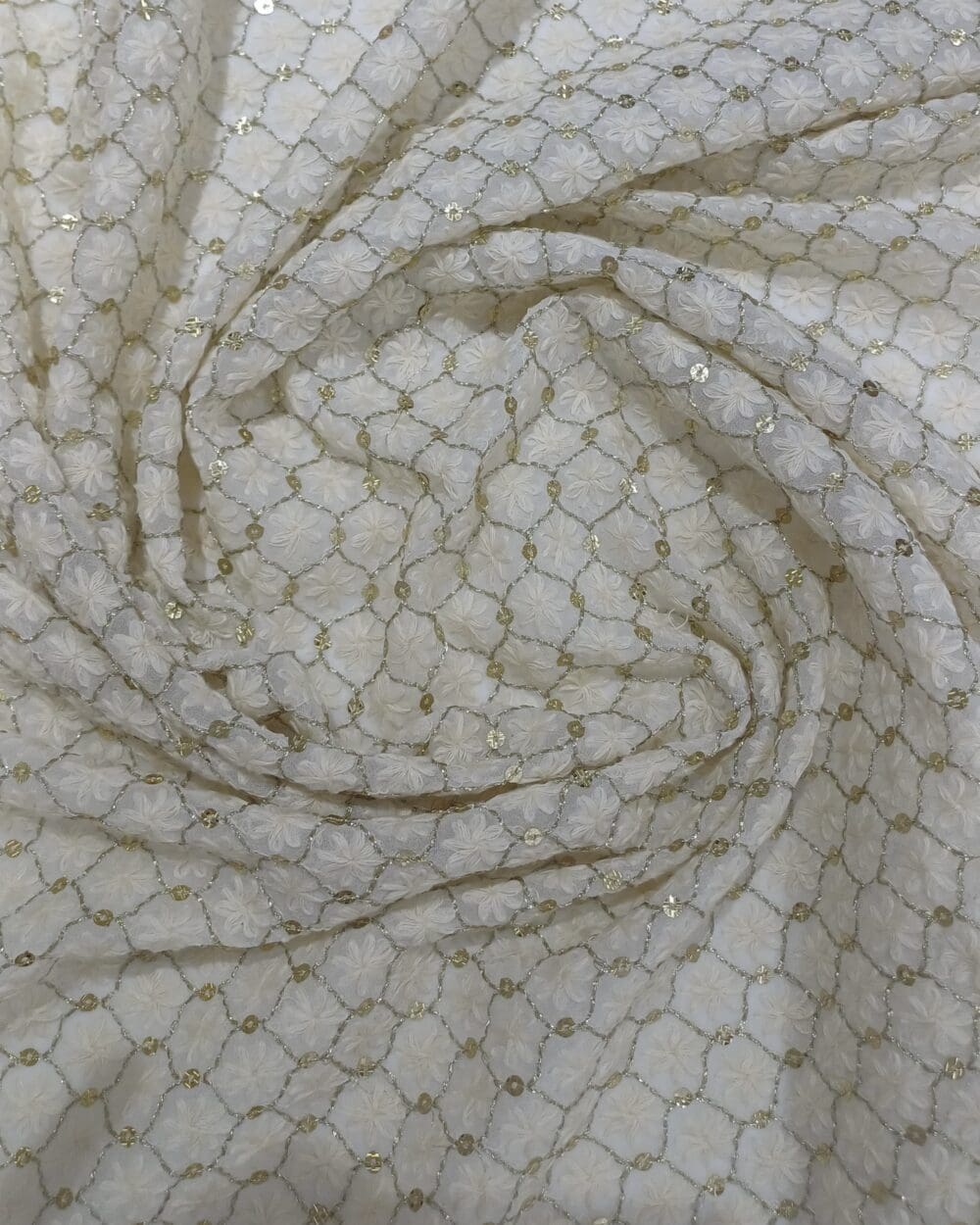 Viscose Georgette Embroidery