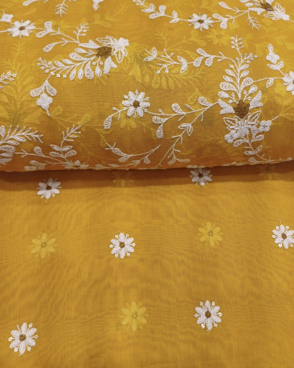 Silk Chanderi Embroidery - Image 3