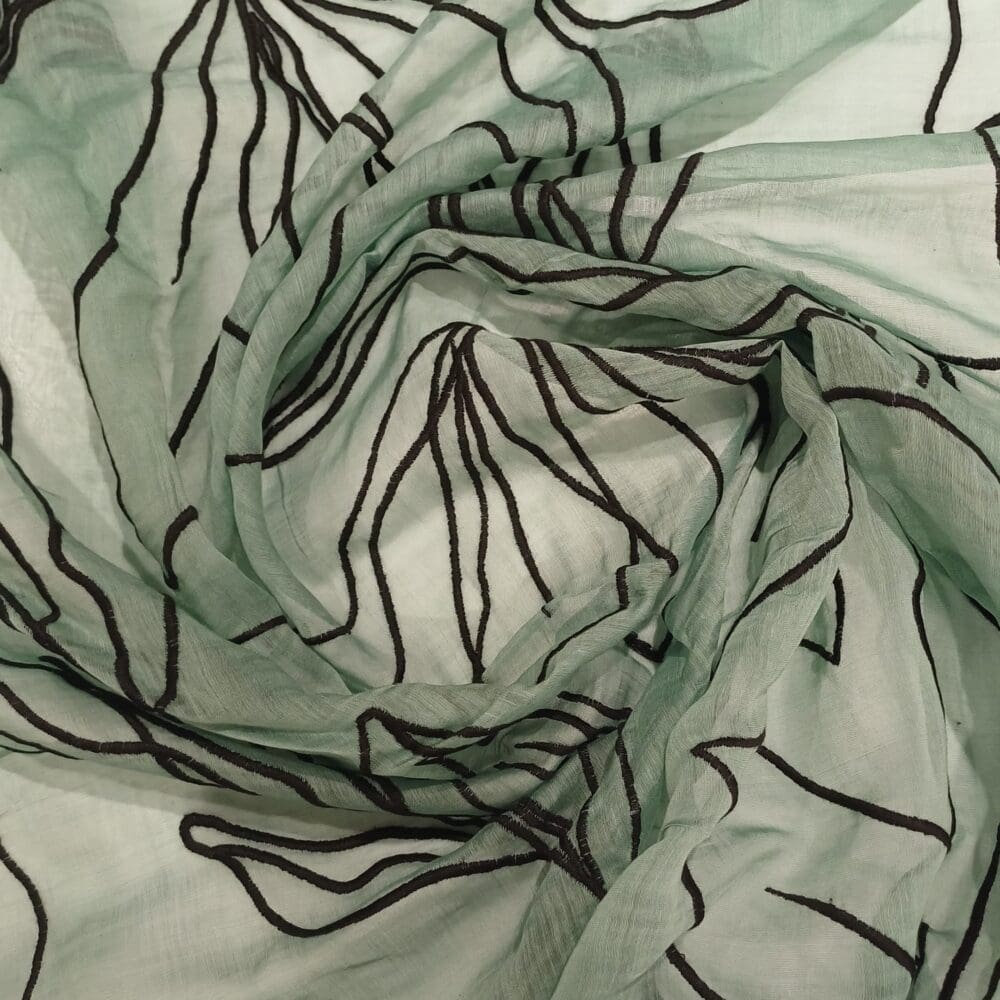 Mul Chanderi Embroidery