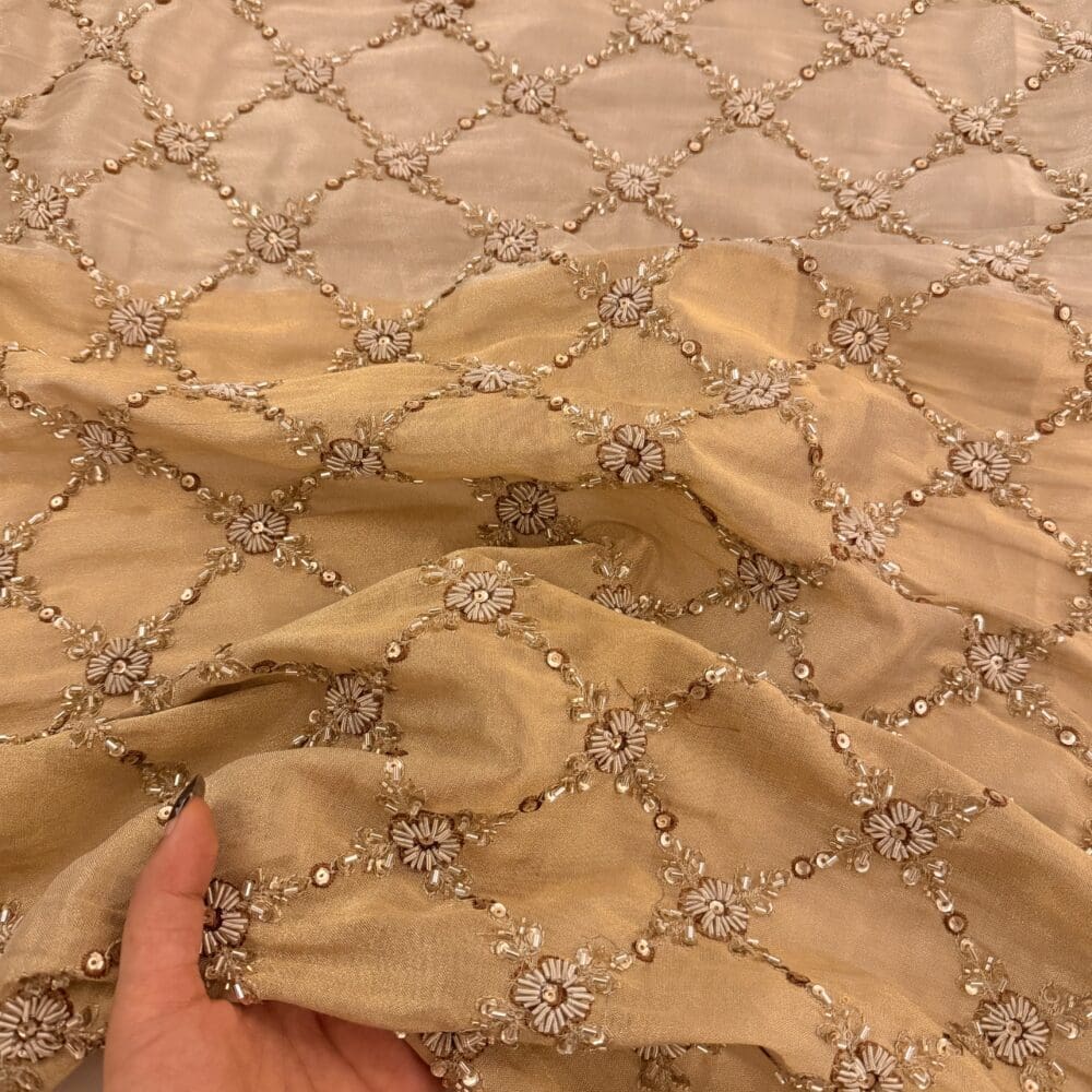 Handloom Tissue Embroidery